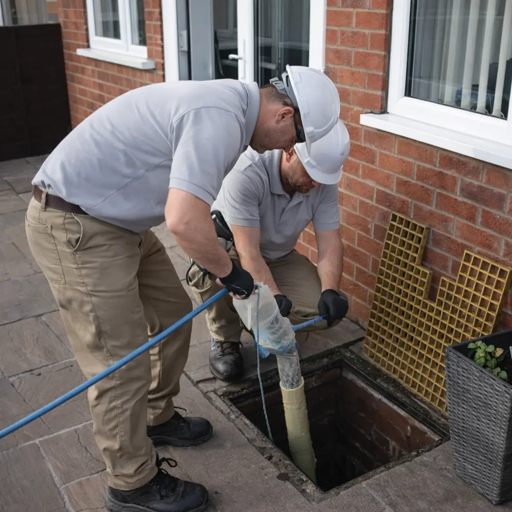 Blocked drain repair service in Welwyn Garden City